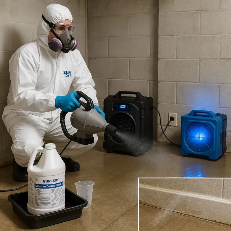 Sanitization and Odor Removal process in Chilton, WI